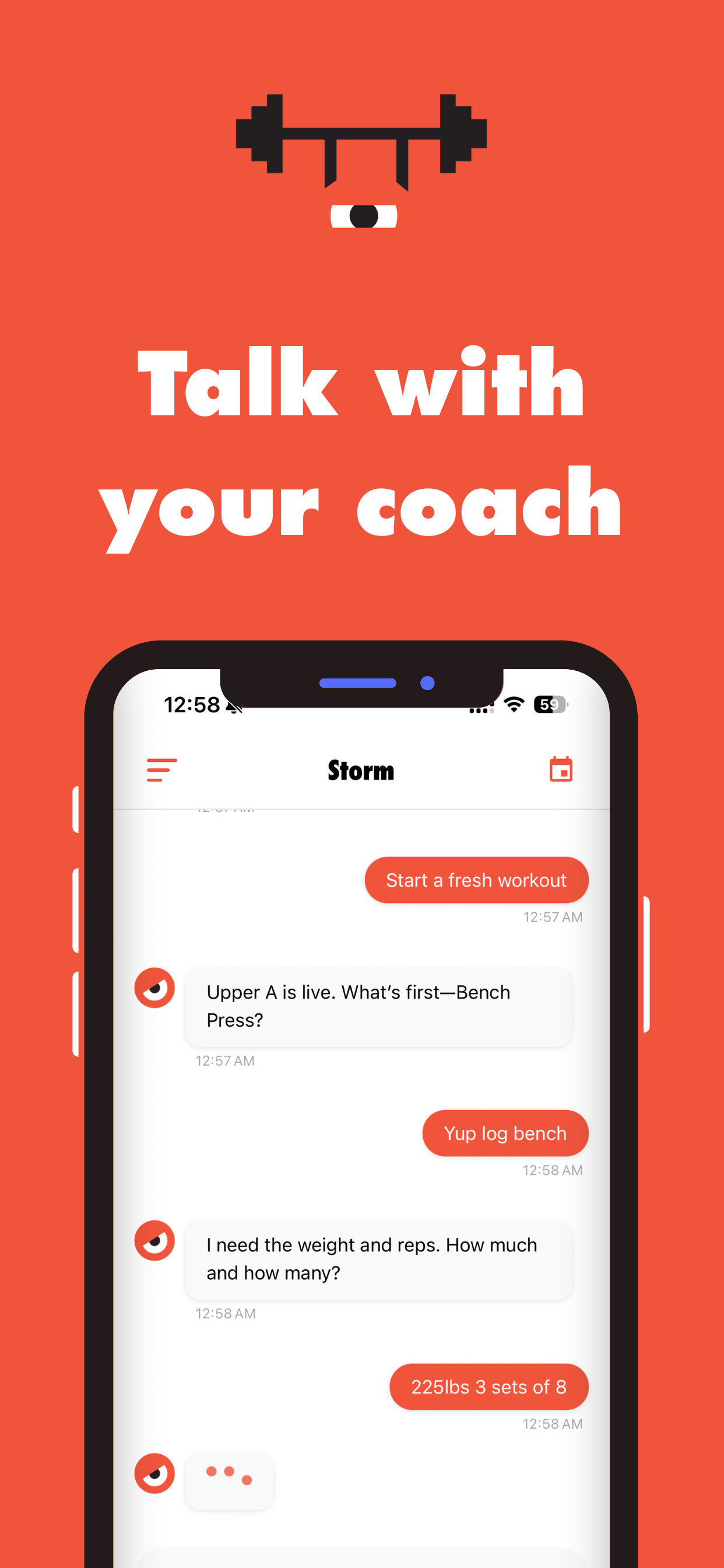Talk with your coach